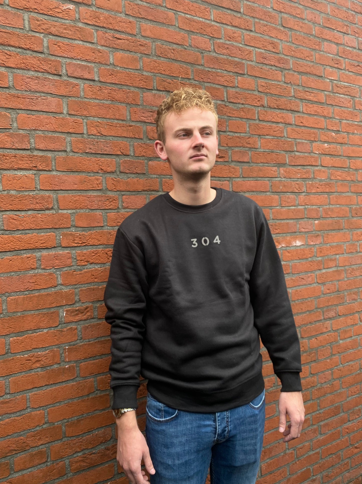 304 Sweater Reflective Core | BLACK