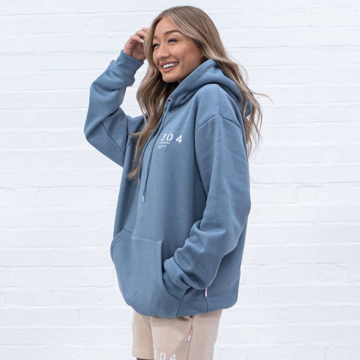 304 Hoodie Core Stamp | DUSTY BLUE