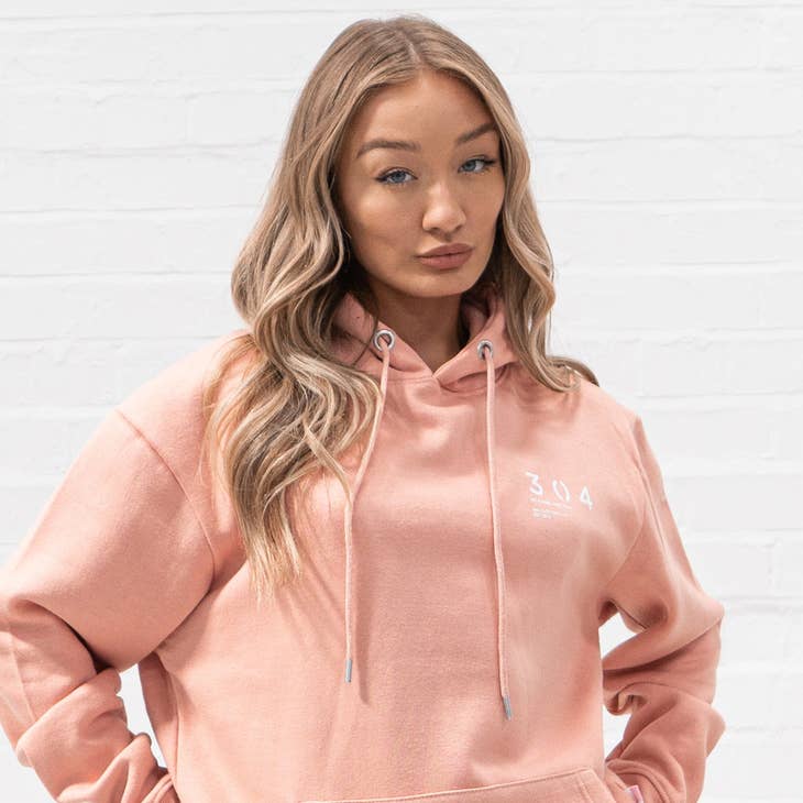 304 Hoodie Core Stamp | DUSTY PEACH
