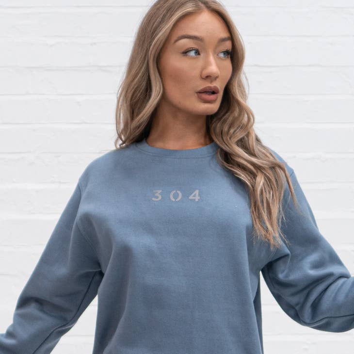 304 Sweater Reflective Core | DUSTY BLUE