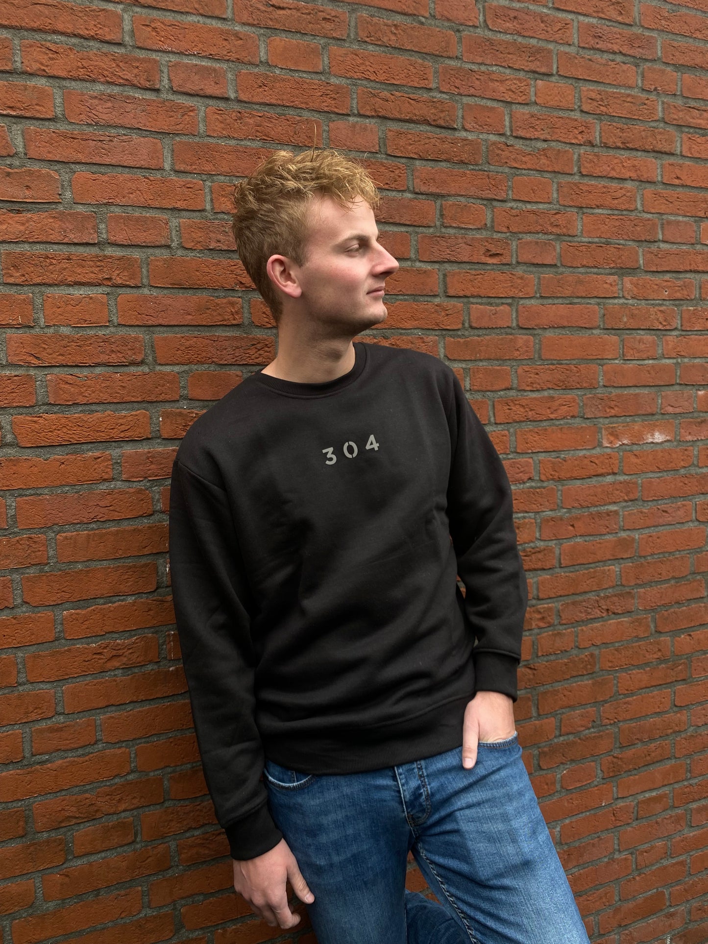 304 Sweater Reflective Core | BLACK