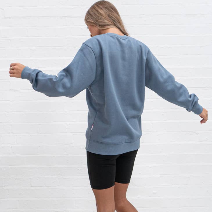 304 Sweater Reflective Core | DUSTY BLUE
