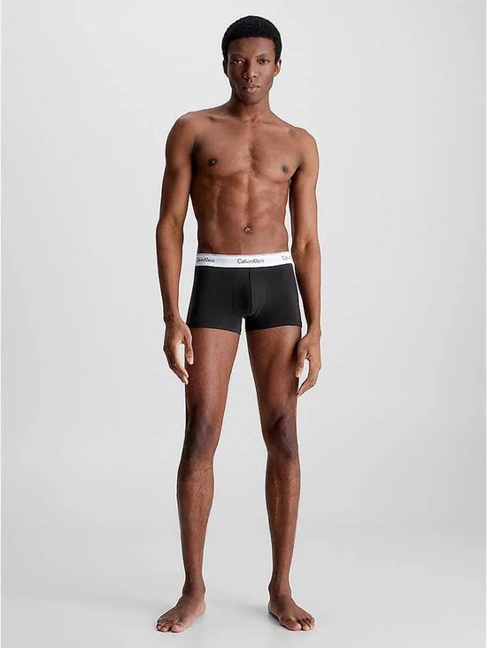 Calvin Klein 3-pack boxershorts - Low Rise Trunks | ZWART, WIT, GRIJS