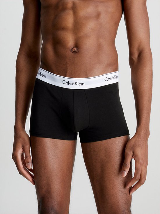 Calvin Klein 3-pack boxershorts - Low Rise Trunks | ZWART