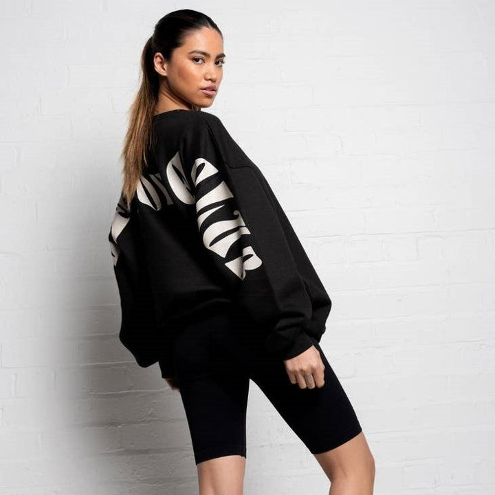 304 Sweater Self Love Club | BLACK