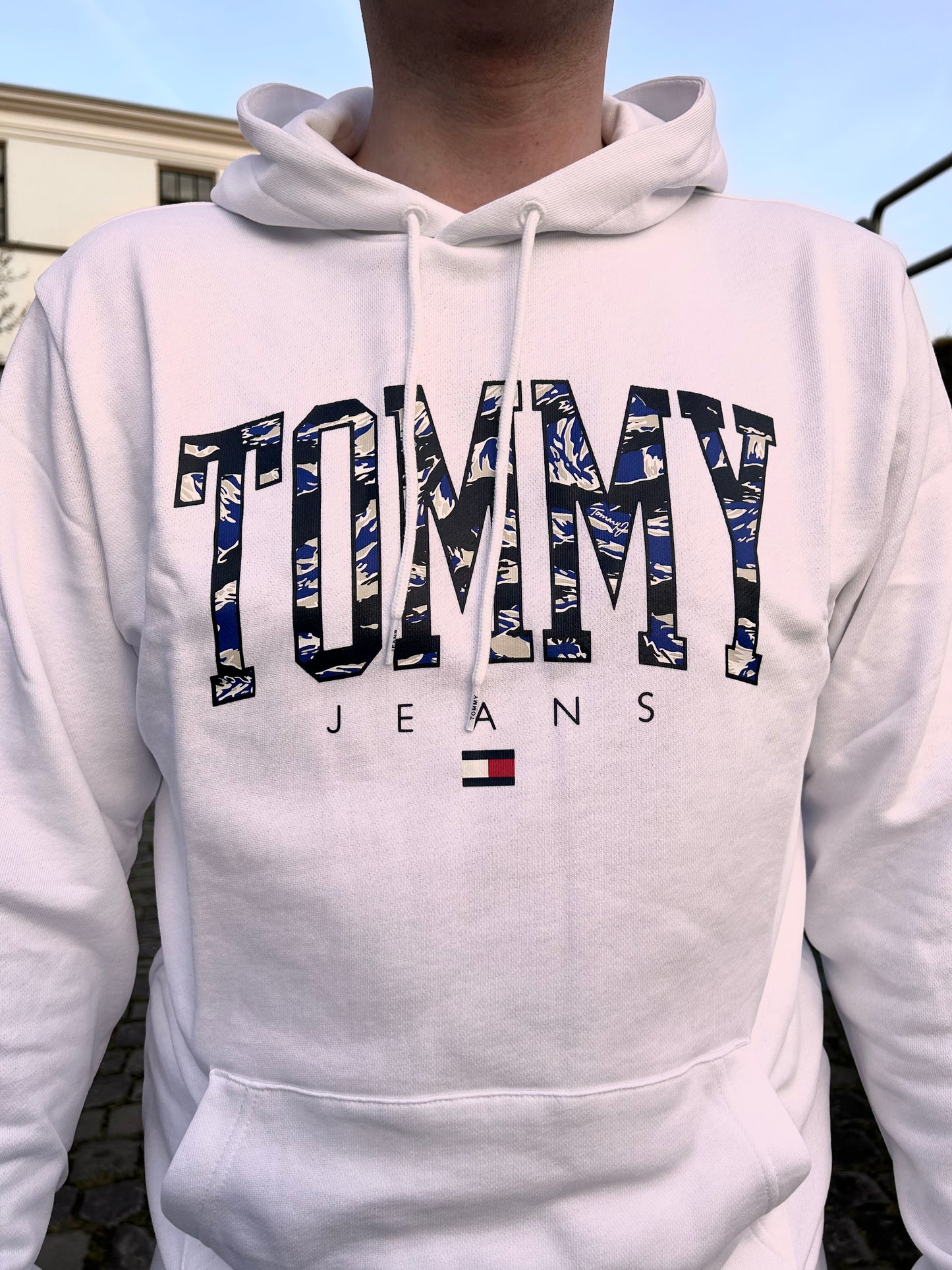 Tommy Hilfiger Hoodie Basic logo | WHITE