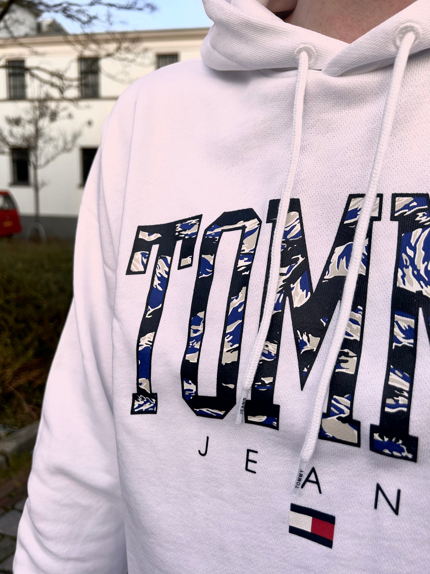 Tommy Hilfiger Hoodie Basic logo | WHITE