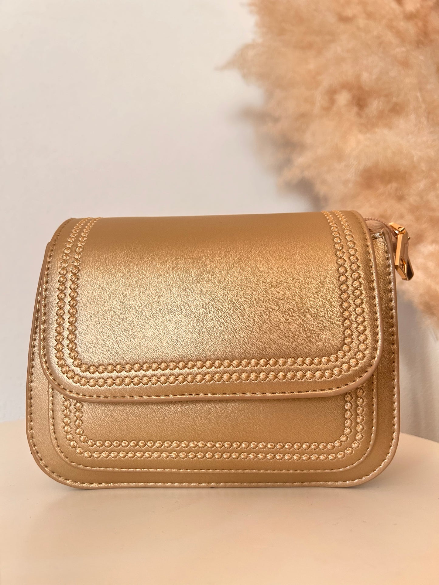 Schoudertas Luna | GOLD