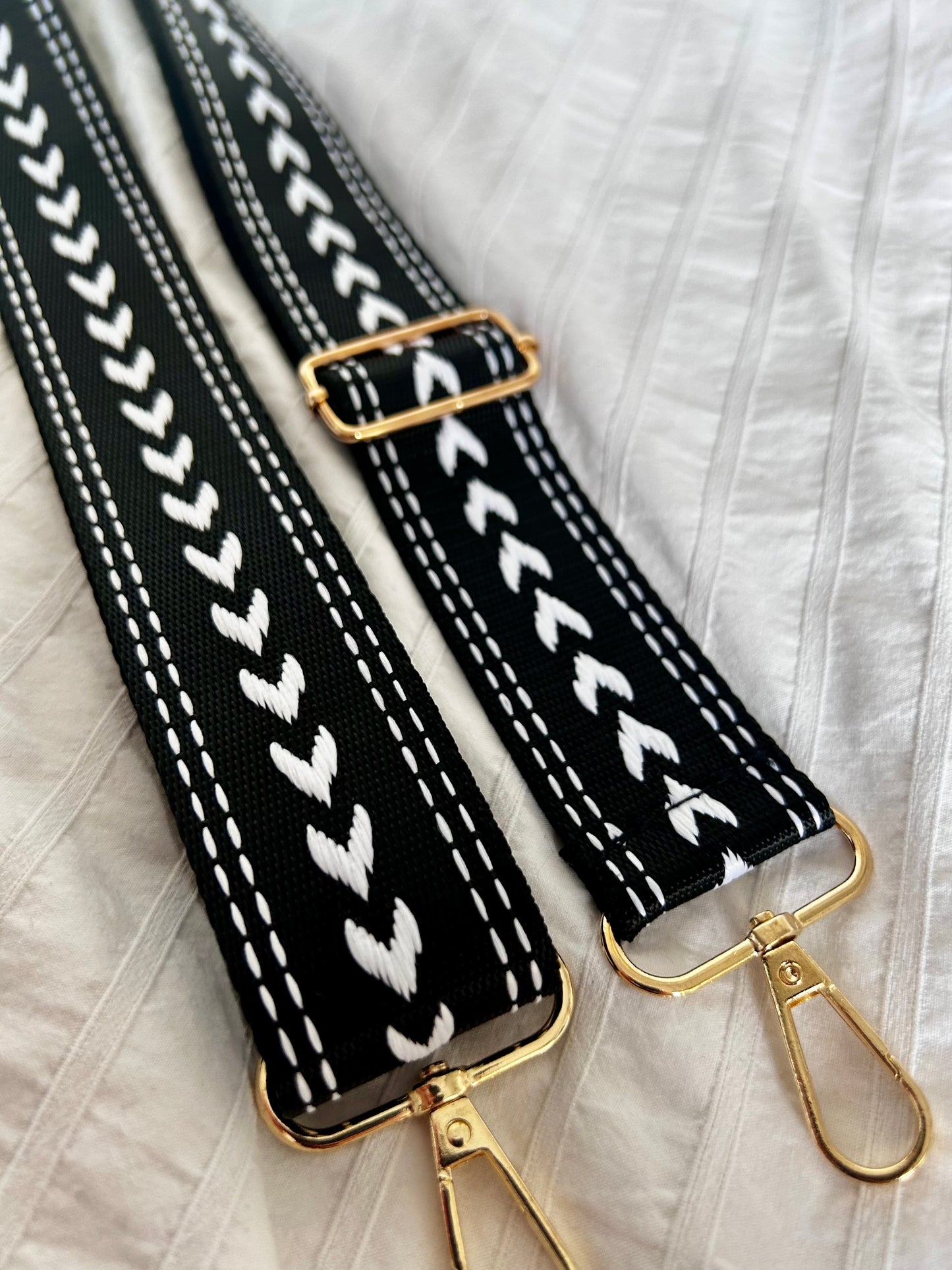 Tassenriem | HEART BLACK