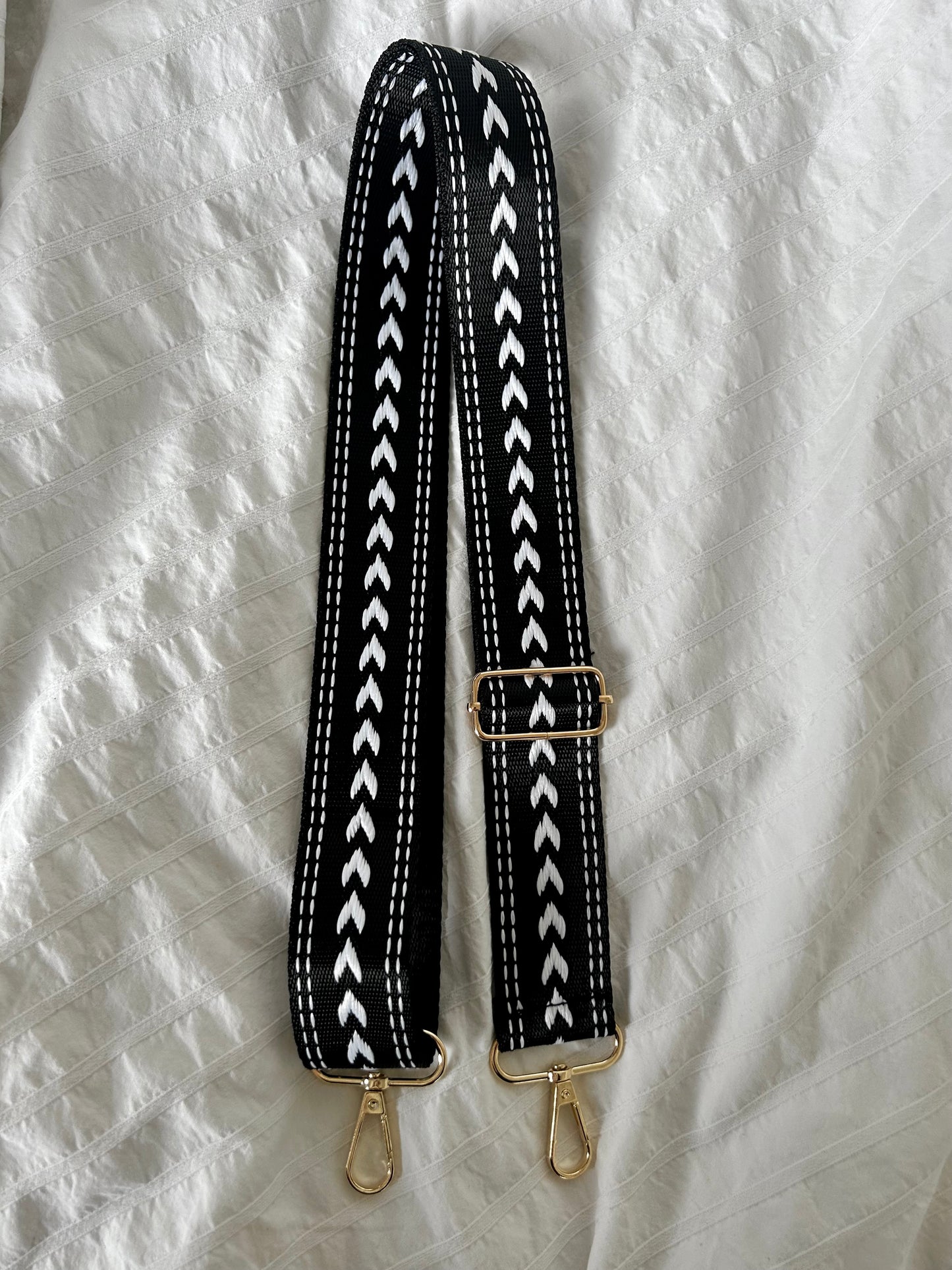 Tassenriem | HEART BLACK