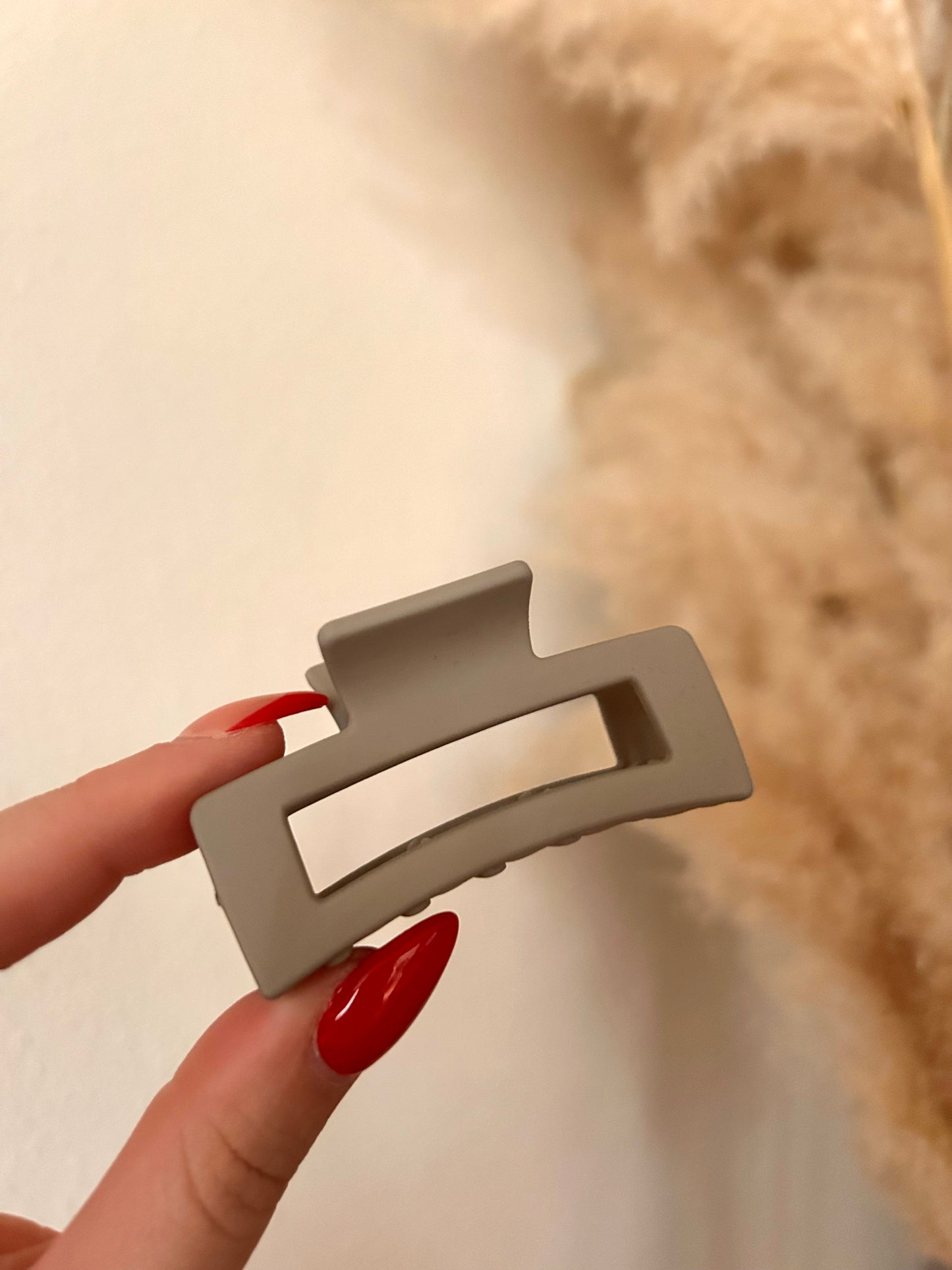 Haarklem Rechthoek Klein | GRIJS