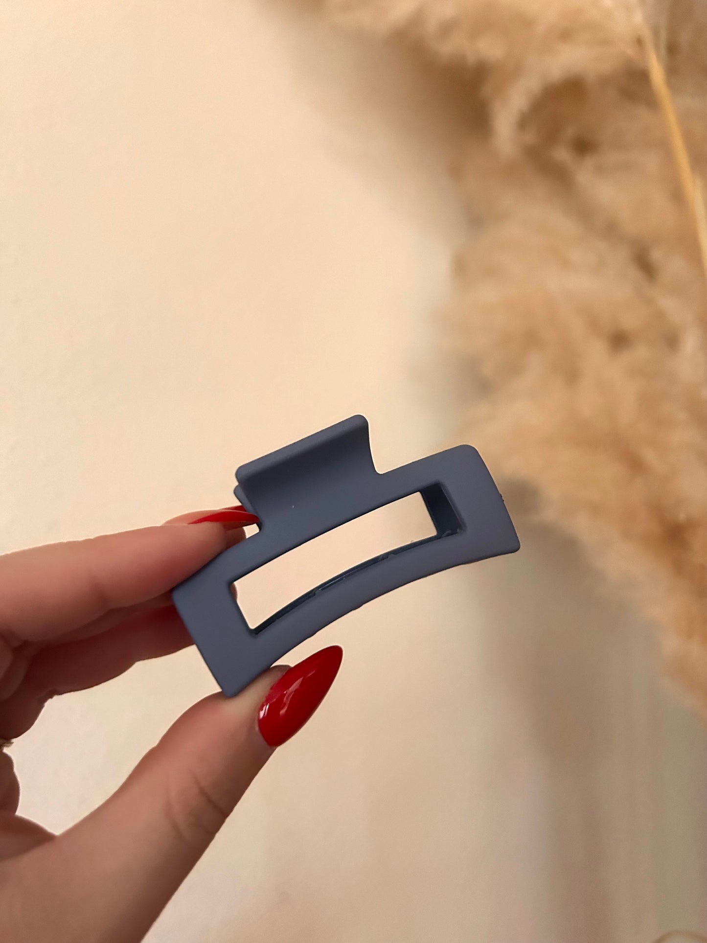 Haarklem Rechthoek Klein | DONKERBLAUW