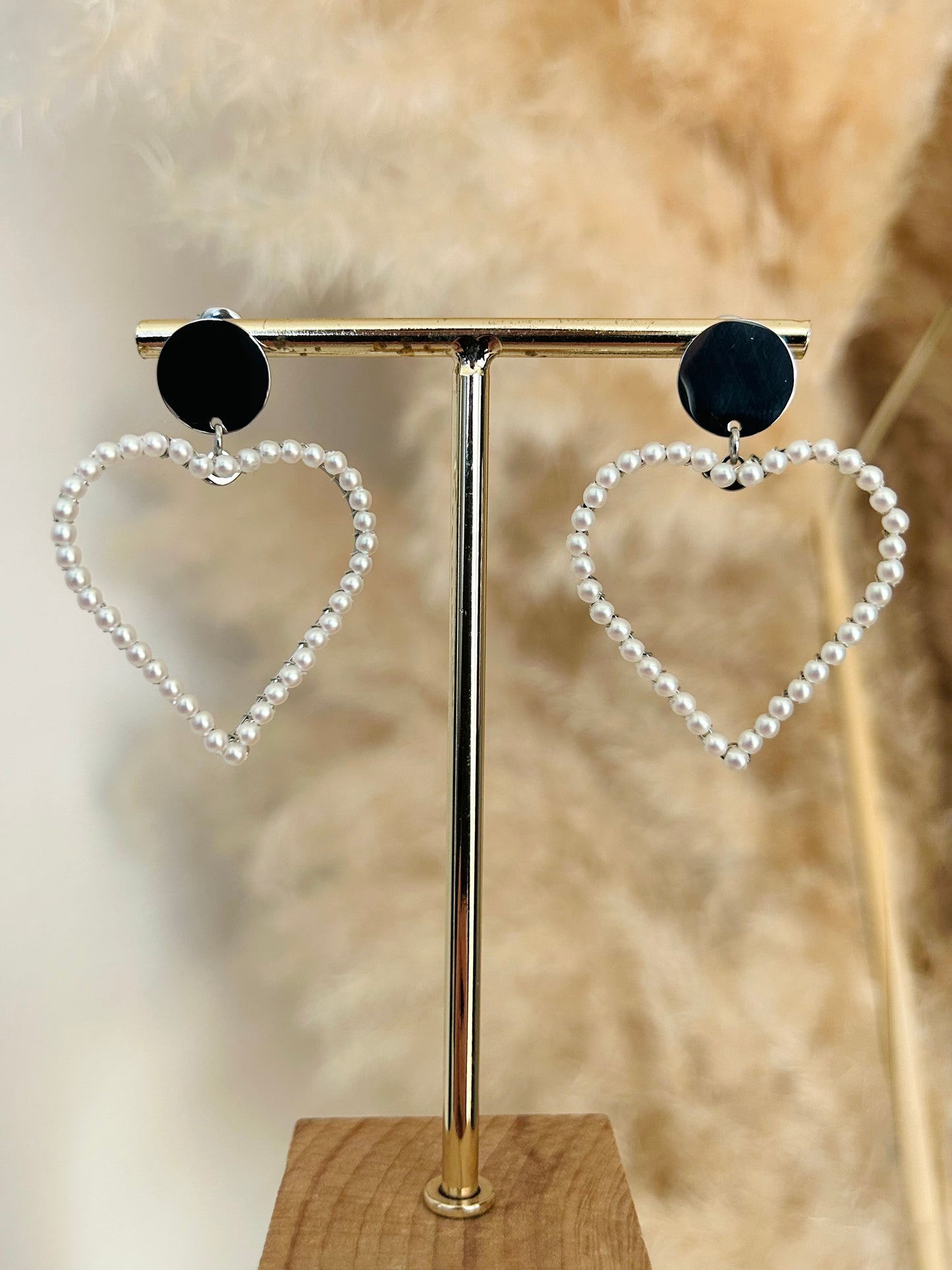 Oorbellen CLASSIC PAREL HART | ZILVER