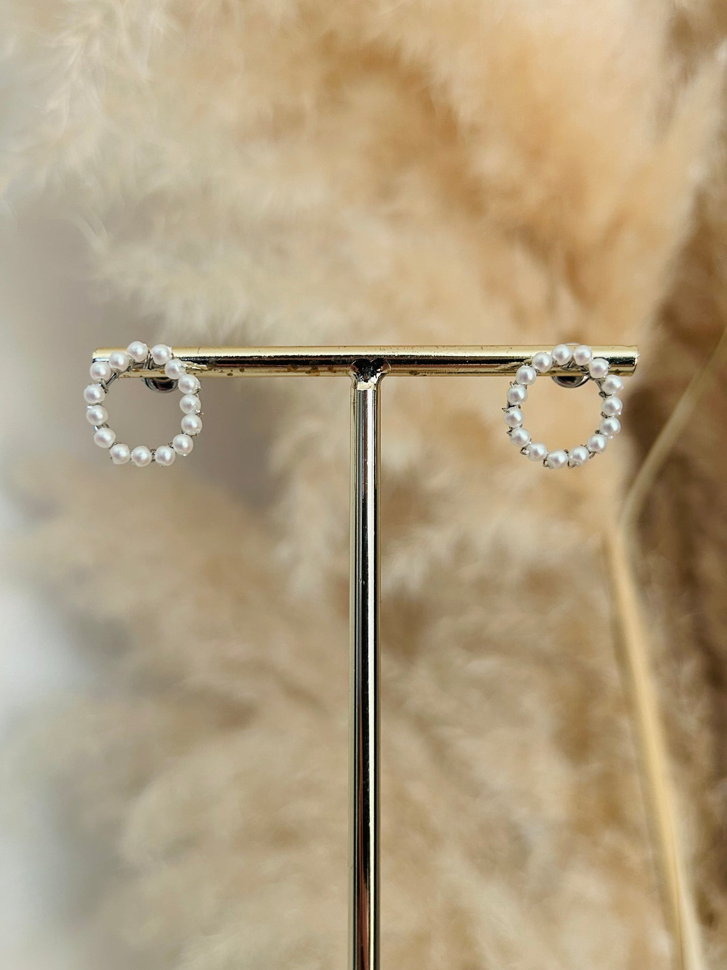 Oorbellen CIRKEL PAREL | ZILVER