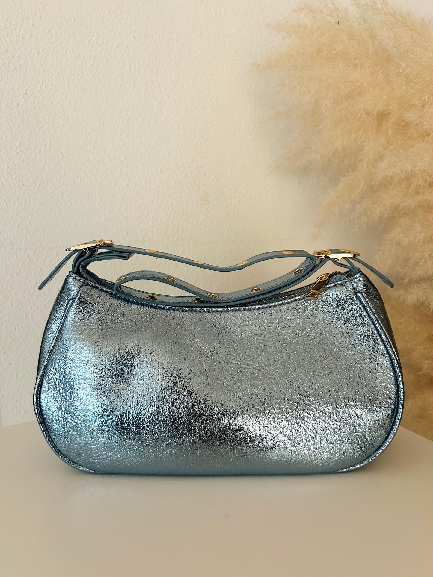 Handtas Pleun | LICHTBLAUW