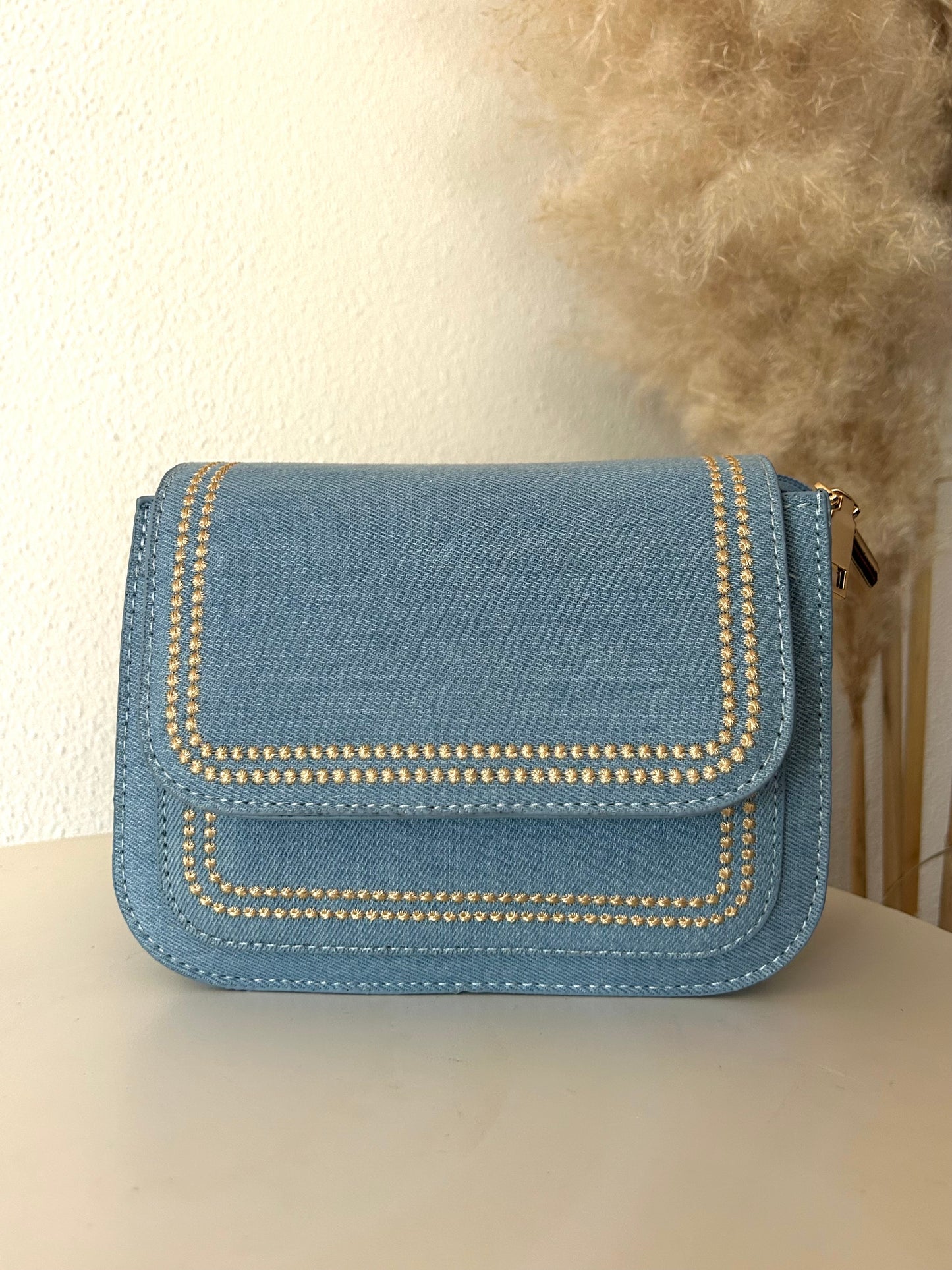 Schoudertas Luna | DENIM LIGHT BLUE
