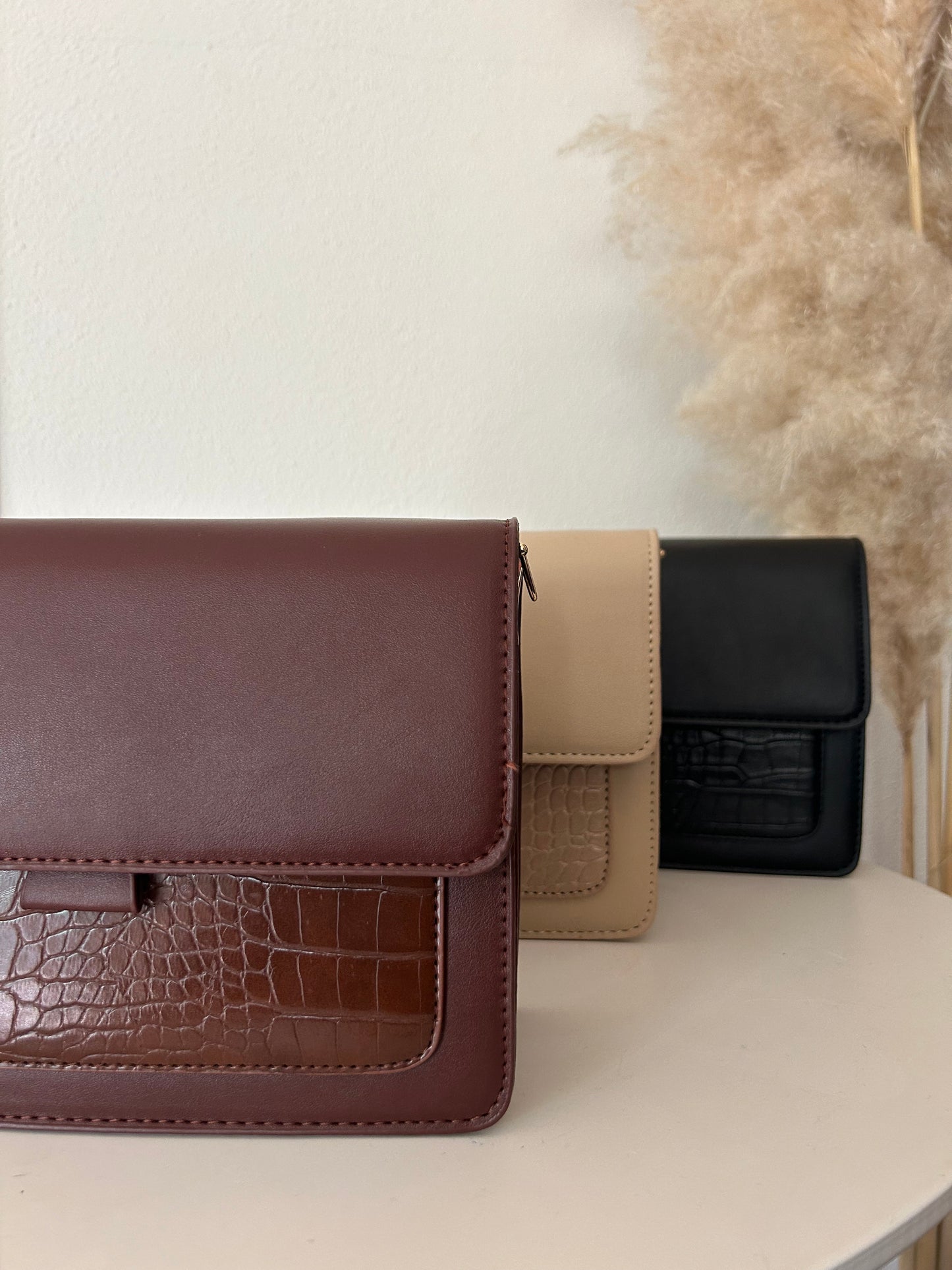 Schoudertas Anne | BROWN