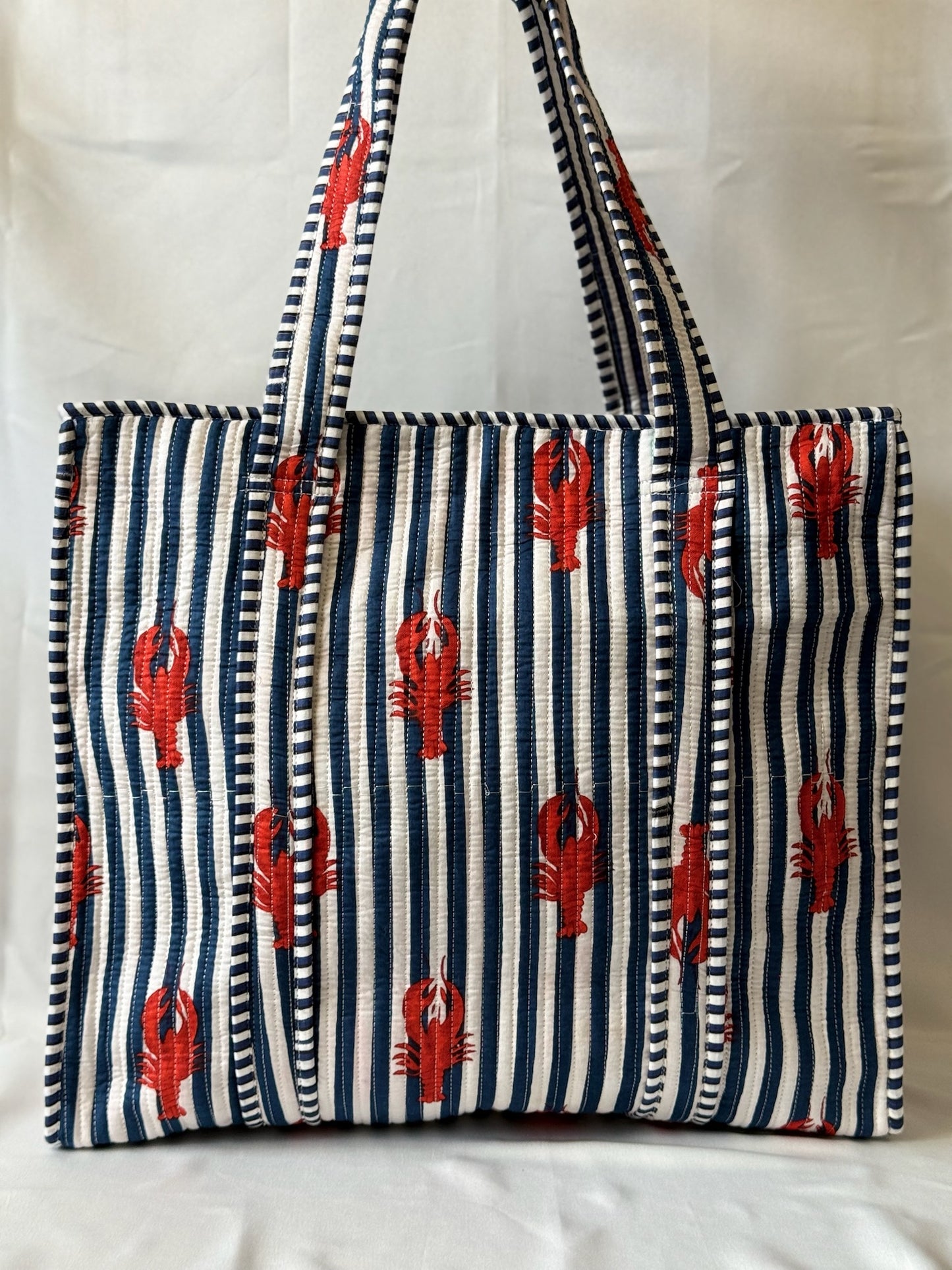Kreeft shopper | DONKERBLAUW