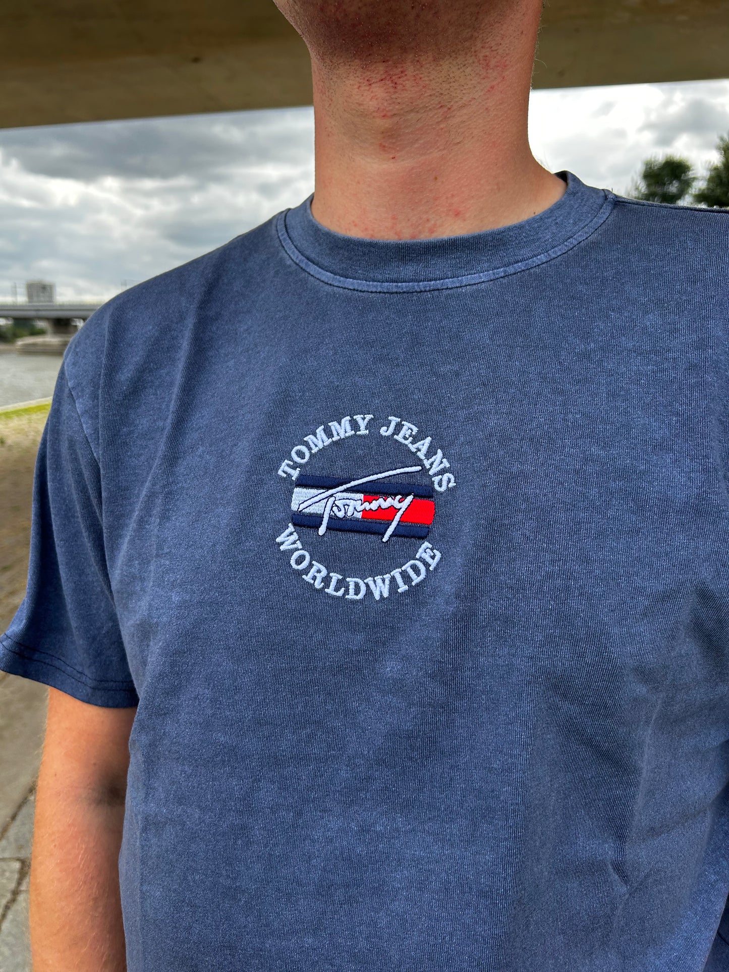 Tommy Jeans T-shirt Worldwide | TWILIGHT NAVY