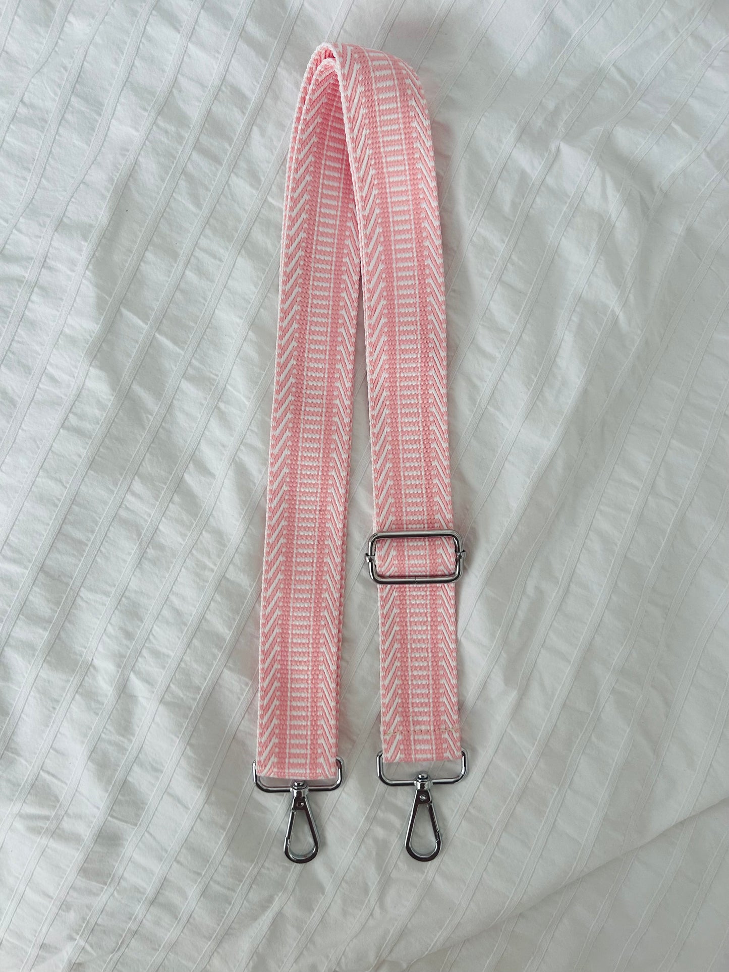 Tassenriem | STRIPES PINK