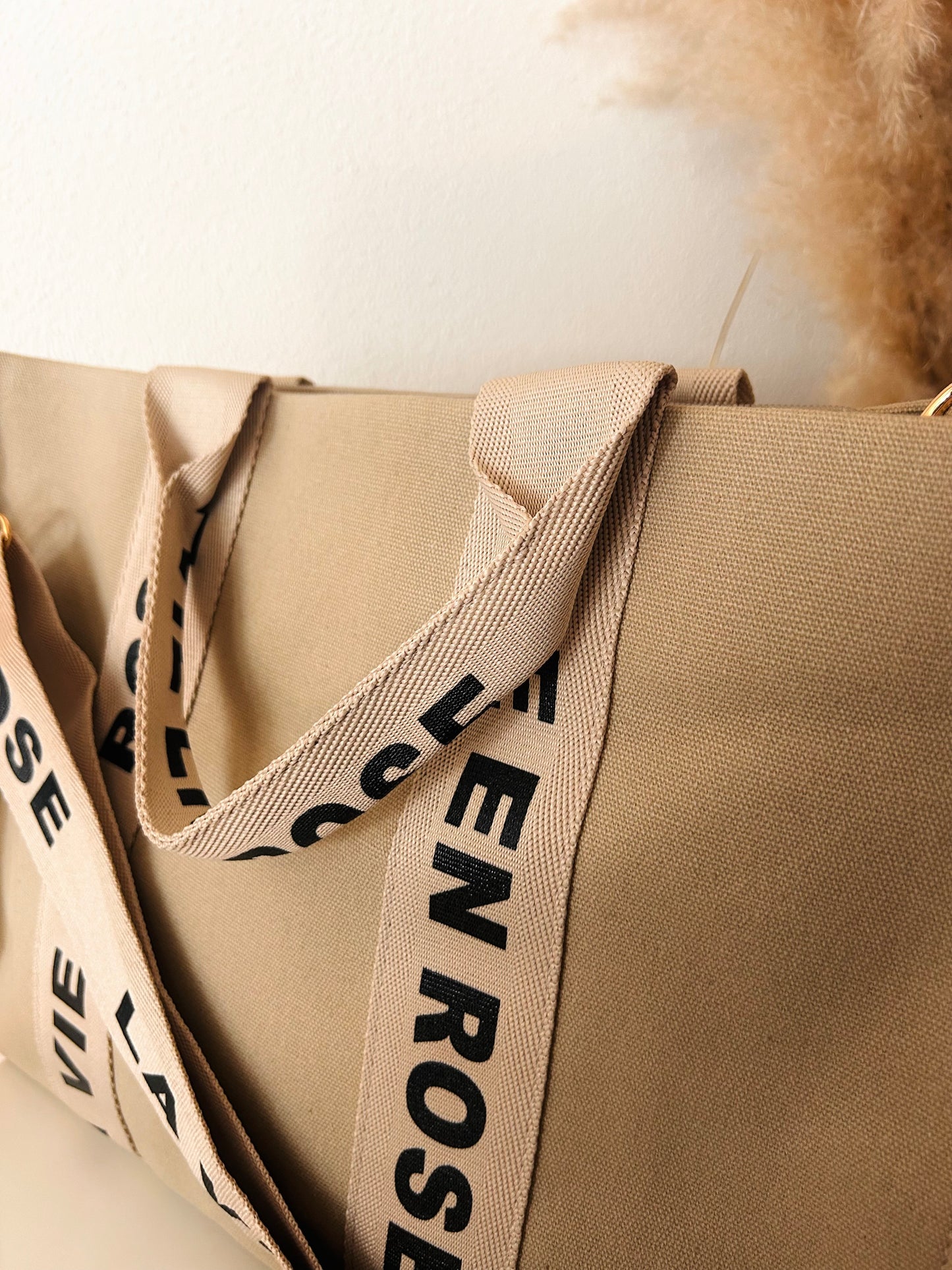 La vie en rose Shopper | BEIGE