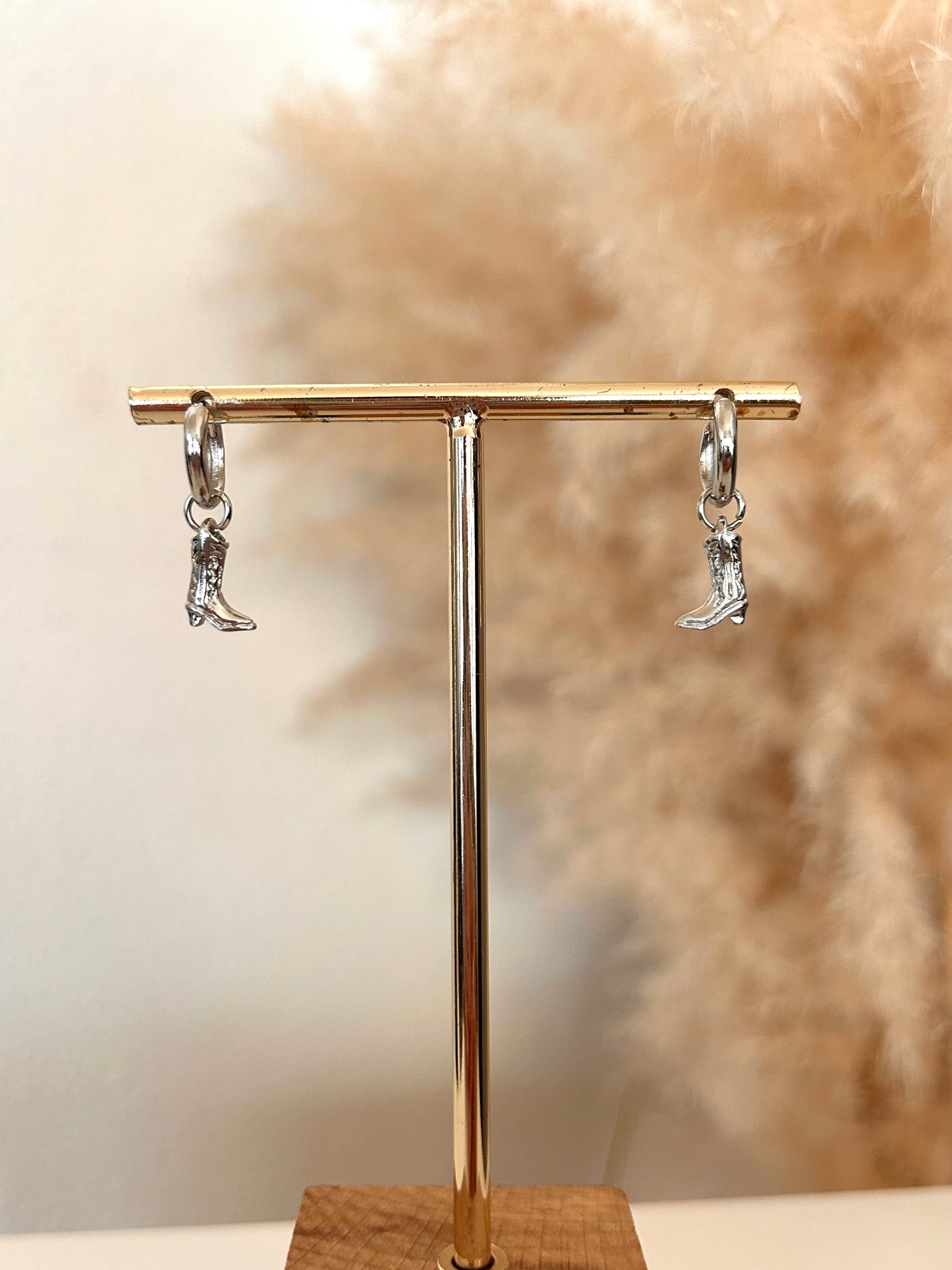 Oorbellen Cowboy | Zilver