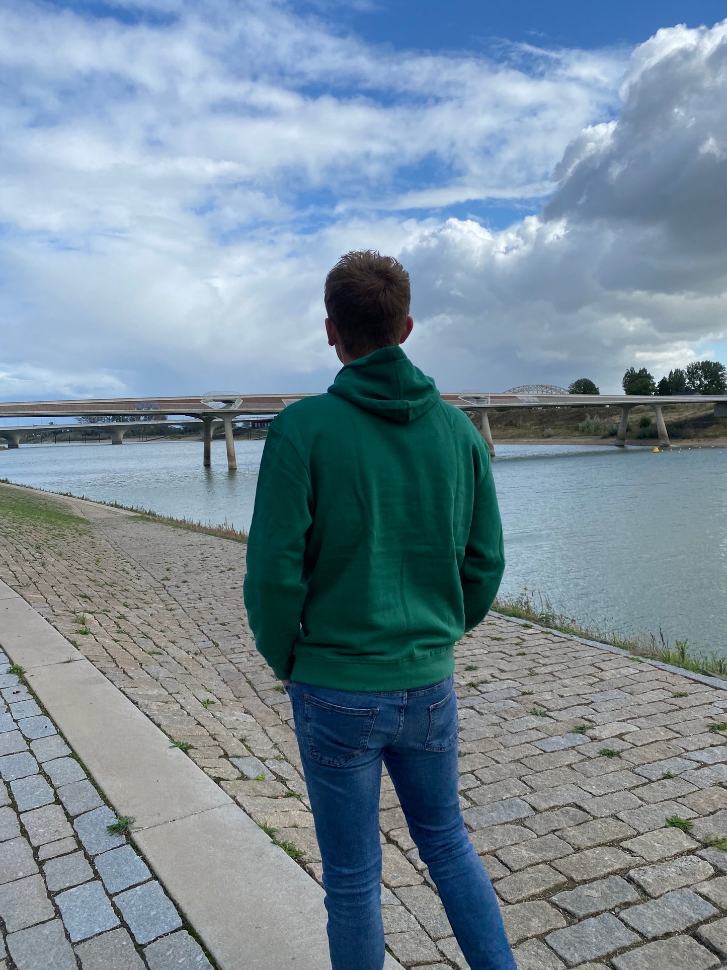 304 Hoodie Reflective Core | MOSS GREEN