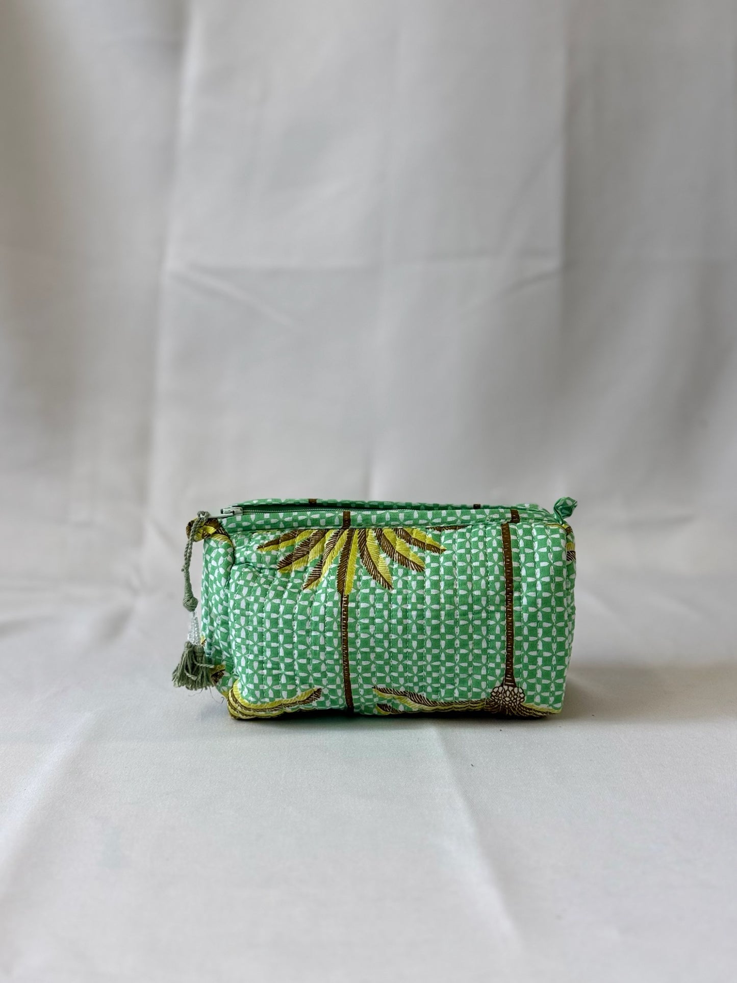 Toilettas Palmboom | GROEN
