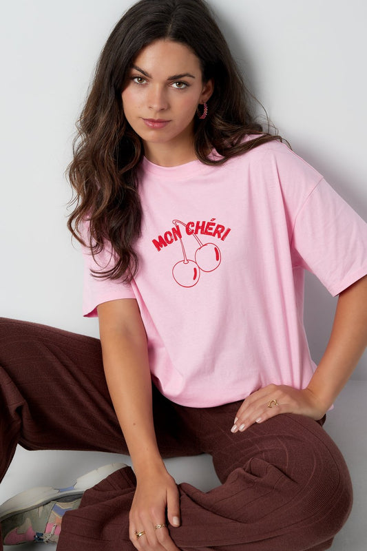 T-shirt Mon Chéri | ROZE