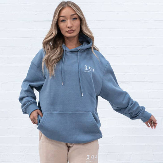 304 Hoodie Core Stamp | DUSTY BLUE