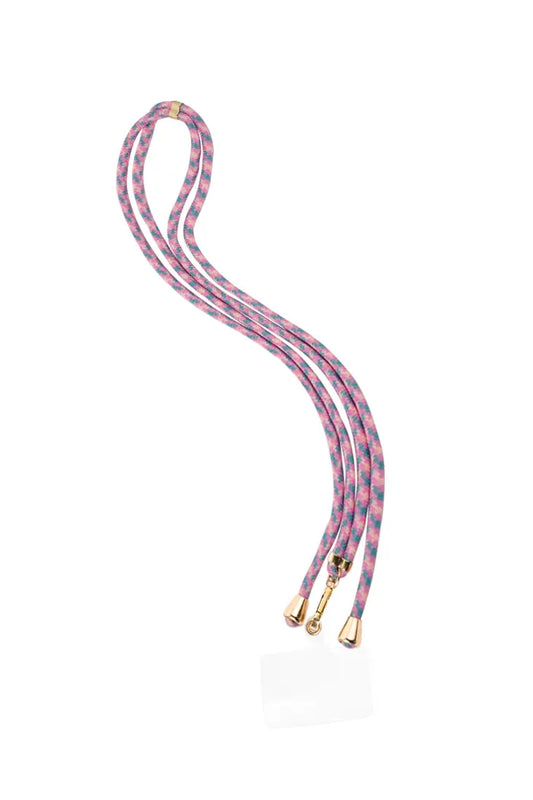 Telefoonkoord | Roze Multi