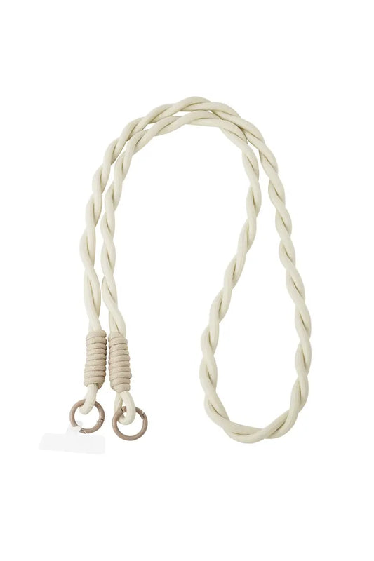 Telefoonkoord twisted | BEIGE