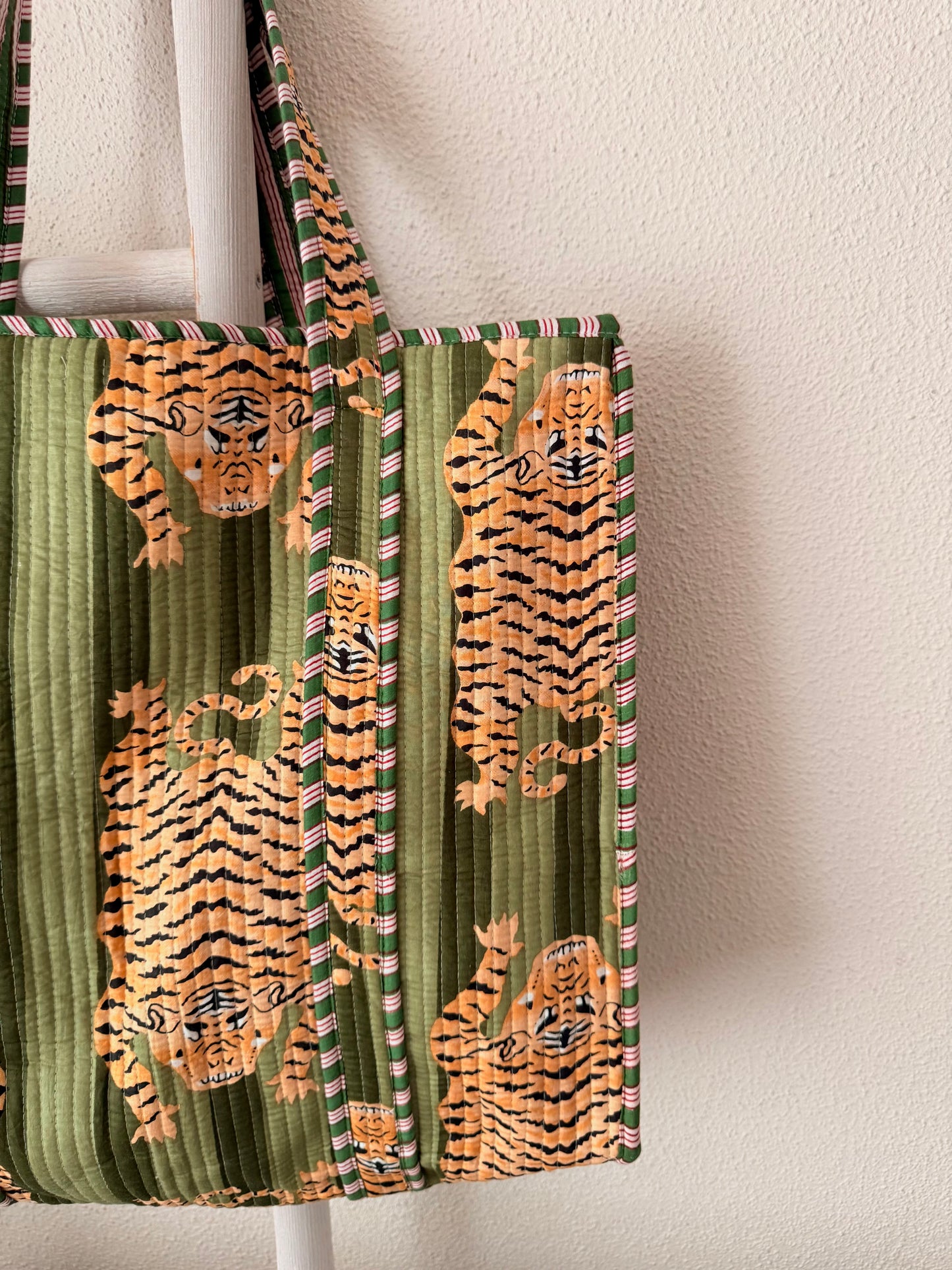 Shopper Leopard | GROEN