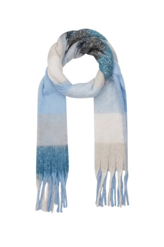 Wintersjaal | BLAUW - 220 x 30cm