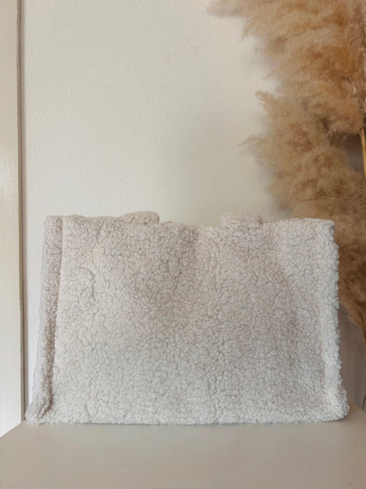 Fluffy Teddy tas | WIT