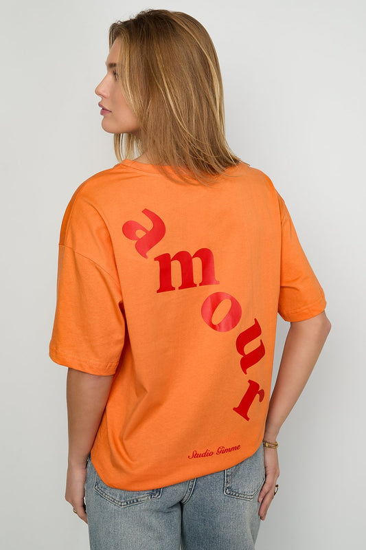 T-shirt Amour KINGSDAY | ORANJE