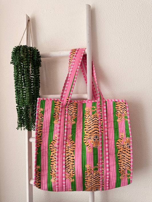 Shopper Leopard | LICHT ROZE
