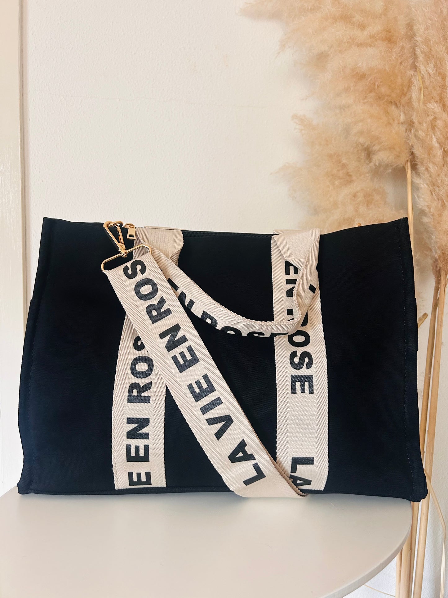 La vie en rose Shopper | ZWART