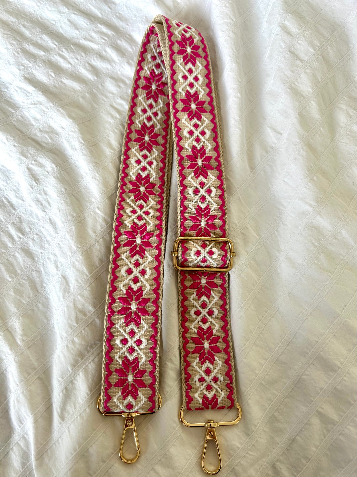 Tassenriem | HOT PINK