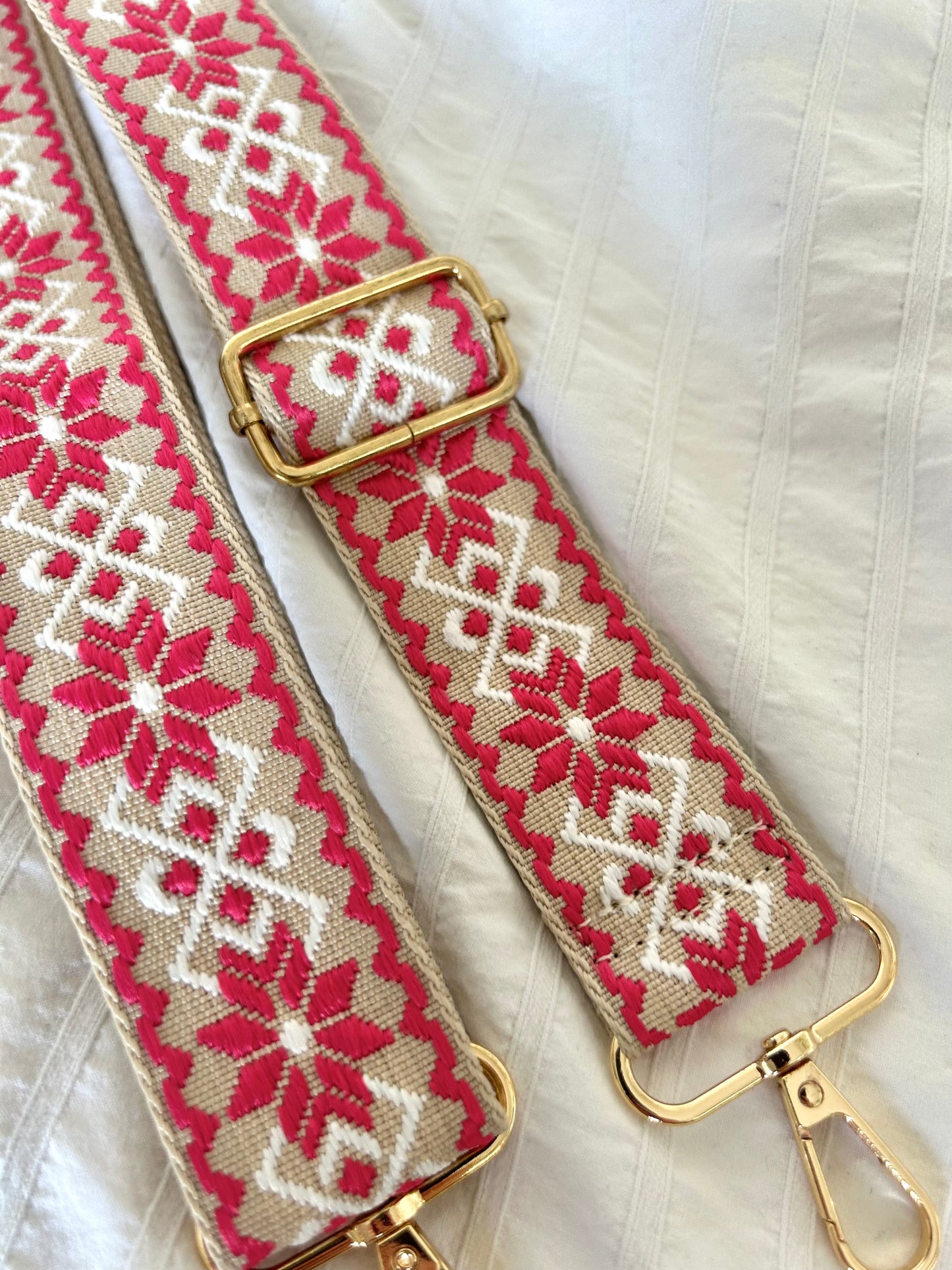 Tassenriem | HOT PINK