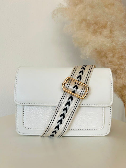 Schoudertas Demi | WHITE