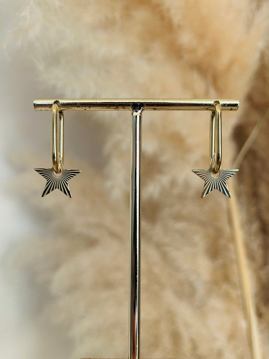 Oorbellen STER | GOUD