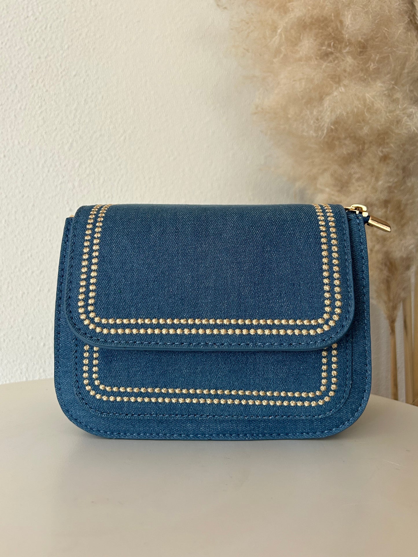 Schoudertas Luna | DENIM DARK BLUE