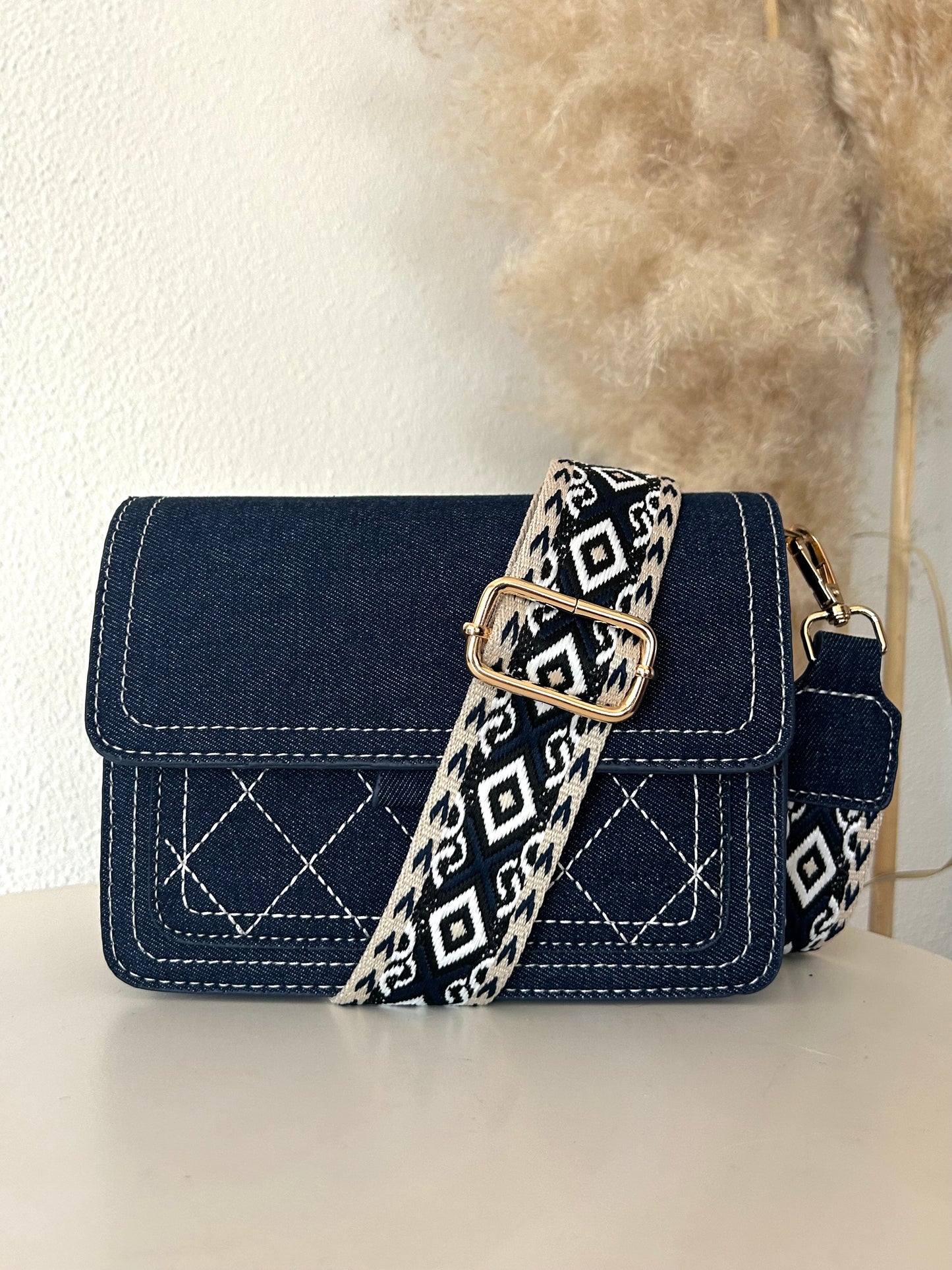 Schoudertas Sofia | DENIM NAVY
