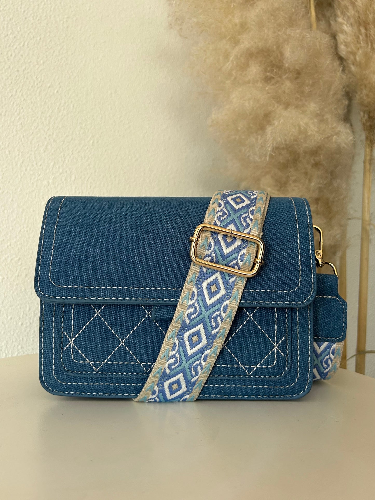 Schoudertas Sofia | DENIM BLUE