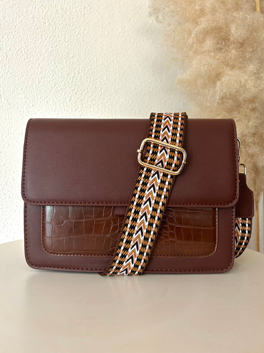 Schoudertas Anne | BROWN