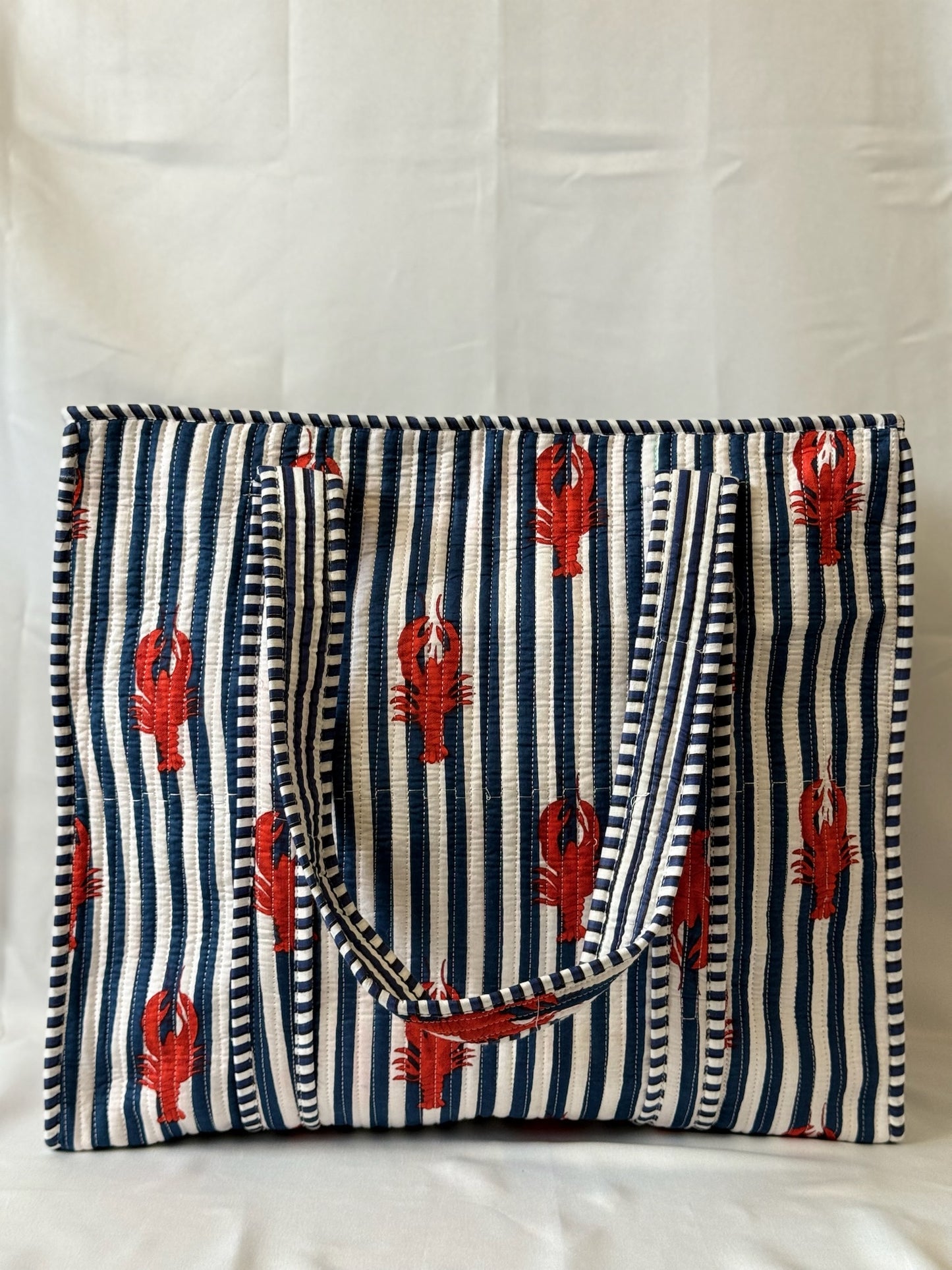 Kreeft shopper | DONKERBLAUW