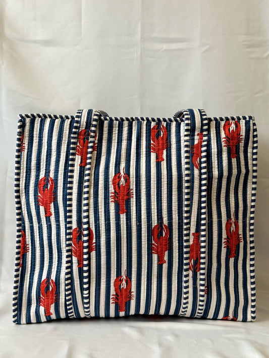 Kreeft shopper | DONKERBLAUW