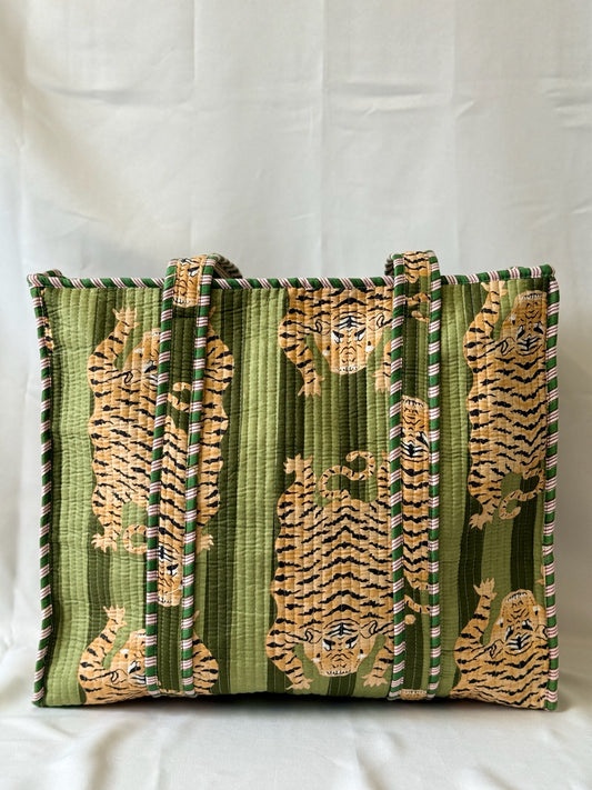 Tijger Shopper | GROEN