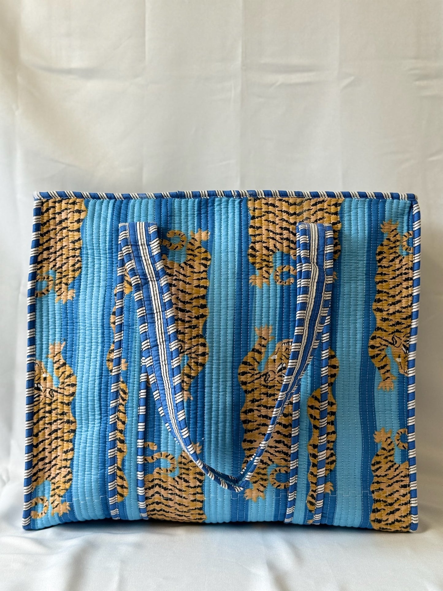 Tijger Shopper | BLAUW